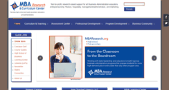 Desktop Screenshot of mbaresearch.org